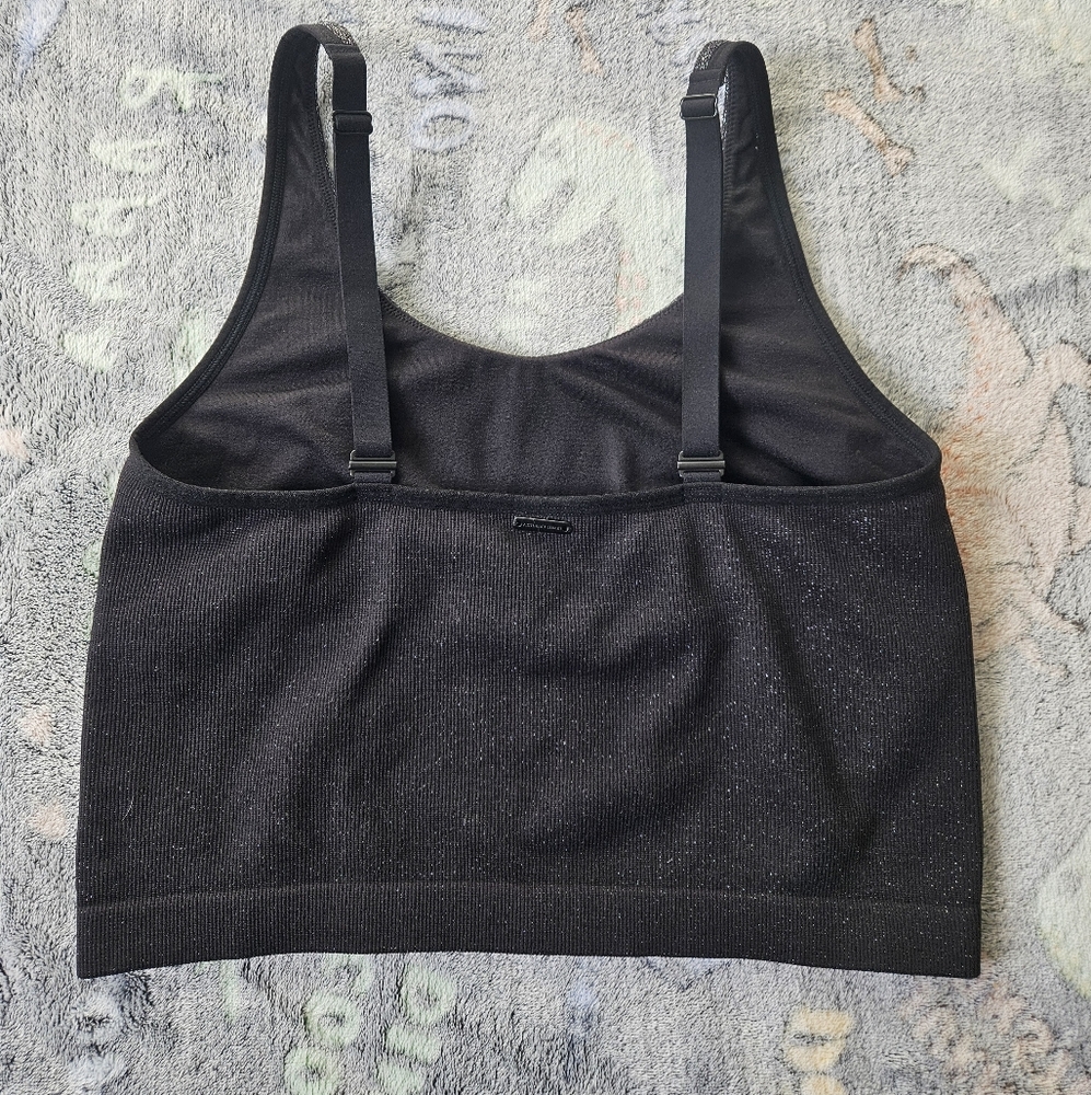 VICTORIA'S SECRET Seamless Shimmer Tank Top Size L - Picture 3 of 7